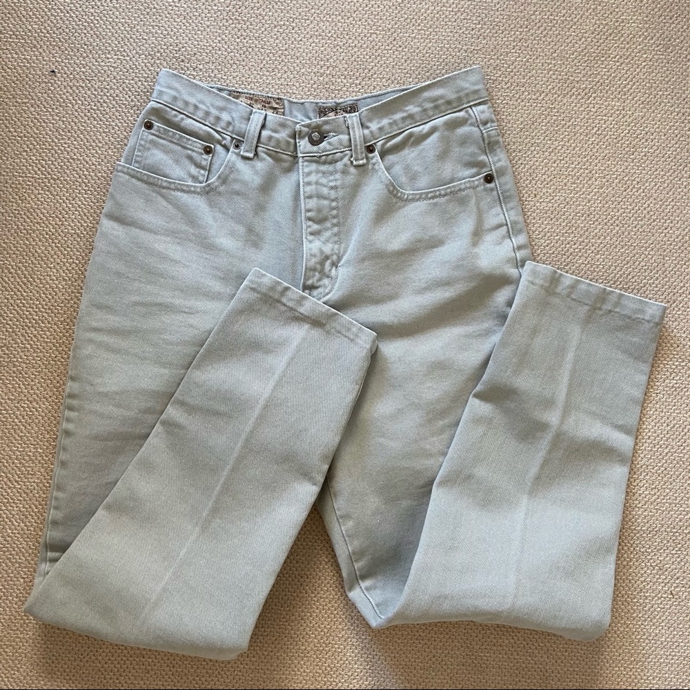 Vintage Express Gray High Waisted Jeans